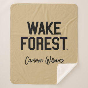 Wake Forest University   Wake Forest Sherpa Blanket
