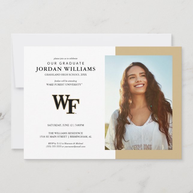 Wake Forest University | WF Announcement (Front)
