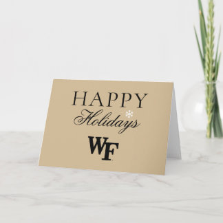 Wake Forest University | WF Holiday Card