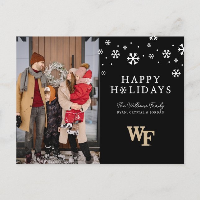 Wake Forest University | WF Holiday Postcard (Front)