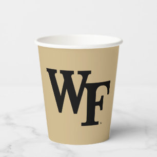 Wake Forest University WF Paper Cups