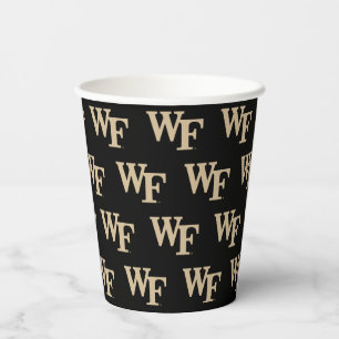 Wake Forest University WF Paper Cups