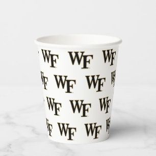 Wake Forest University WF Paper Cups