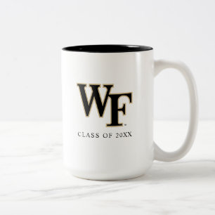 Wake Forest University   WF Two-Tone Coffee Mug
