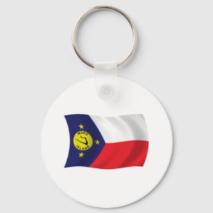 Wake Island Flag Keychain