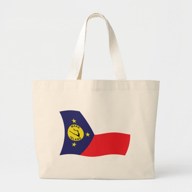 Wake Island Flag Tote Bag (Front)