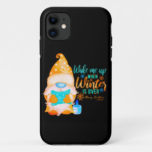 WAKE ME UP WHEN WINTER IS OVER gnome Case-Mate iPhone Case