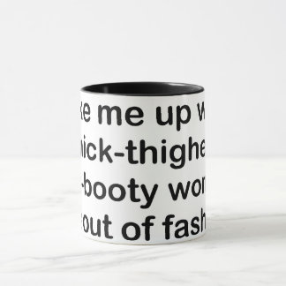Wake Me When Mug
