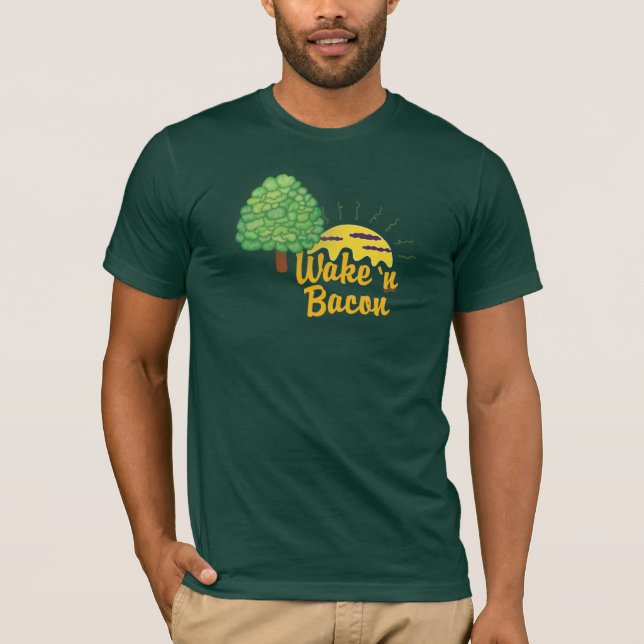 Wake n Bacon T-Shirt (Front)