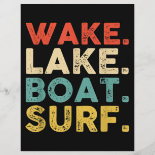 Wake Surfing Wake Surf Wake Surfing Rope Wake Surf Custom Letterhead