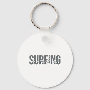 Wake Surfing Wakesurf Wake Surfer Surfing Boat Key Ring