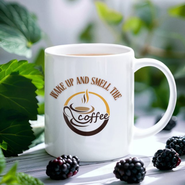 Wake Up and Smell the Coffee Mug (Creator Uploaded)
