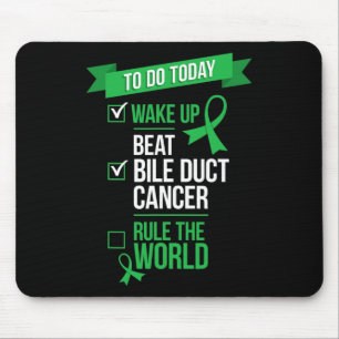 Wake Up Beat Bile Duct Cancer Rule The World  Mouse Pad