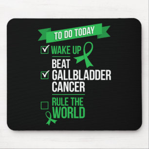 Wake Up Beat Gallbladder Cancer Rule the World 1 Mouse Pad