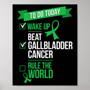 Wake Up Beat Gallbladder Cancer Rule the World 1 Poster