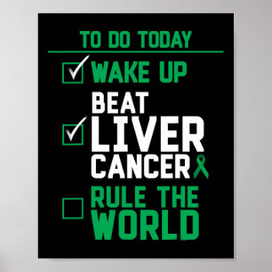 Wake Up Beat Liver Cancer Rule The World  Poster