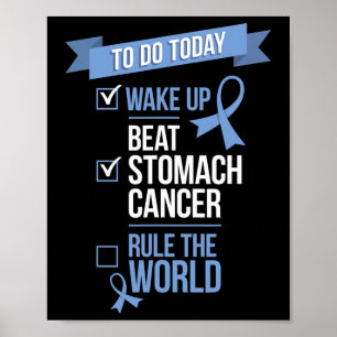 Wake Up Beat Stomach Cancer Rule the World 1 Poster