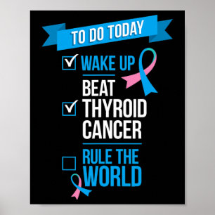 Wake Up Beat Thyroid Cancer Rule the World  Poster
