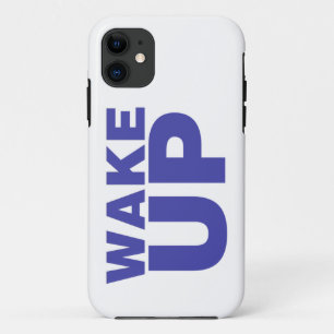 Wake Up Blue Case-Mate iPhone Case