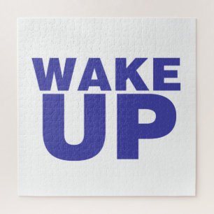 Wake Up Blue Jigsaw Puzzle