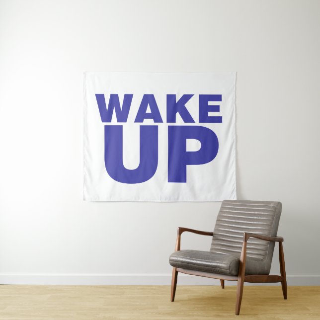 Wake Up Blue Tapestry (In Situ (Horizontal))