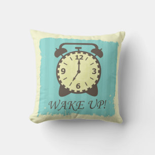 Wake up! cushion