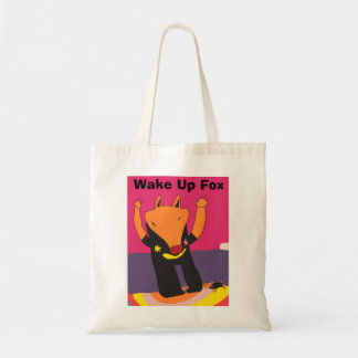 Wake Up Fox Tote Bag
