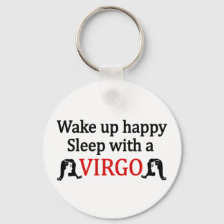Wake Up Happy Key Ring