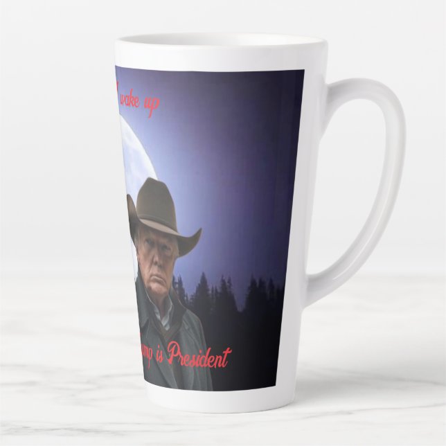 Wake up latte mug (Right)