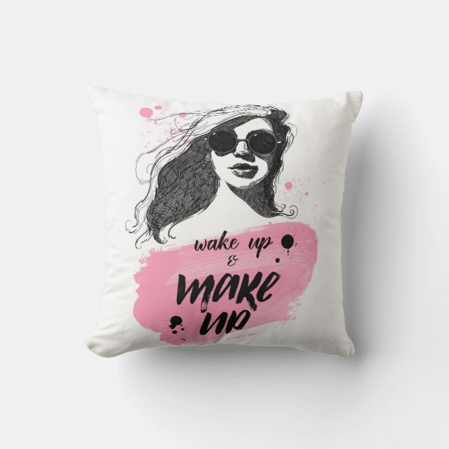 Wake Up & Make Up Cushion (Front)