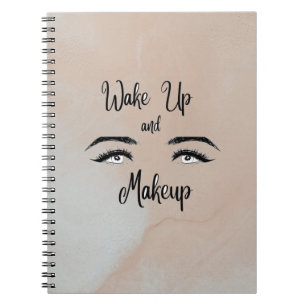 Wake up & Makeup Notebook