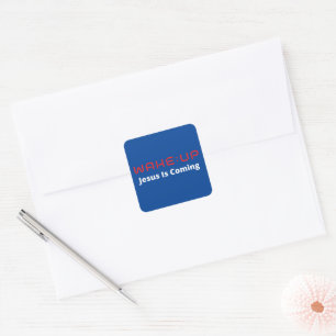 WAKE:UP Square Sticker