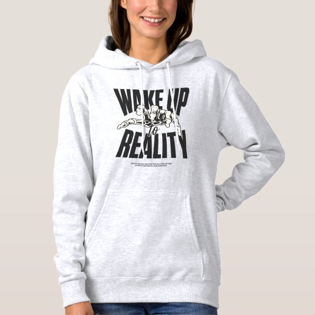Wake Up To Reality | Casual Hoodie (Front)