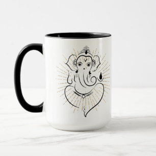 Wake up with Ganesh Mug