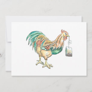 Wake Up WIth Tea Invitation