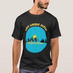Wake Wander Repeat – Adventures T-Shirt