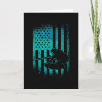 Wakeboard American Flag Wakeboarder Wakeboarding