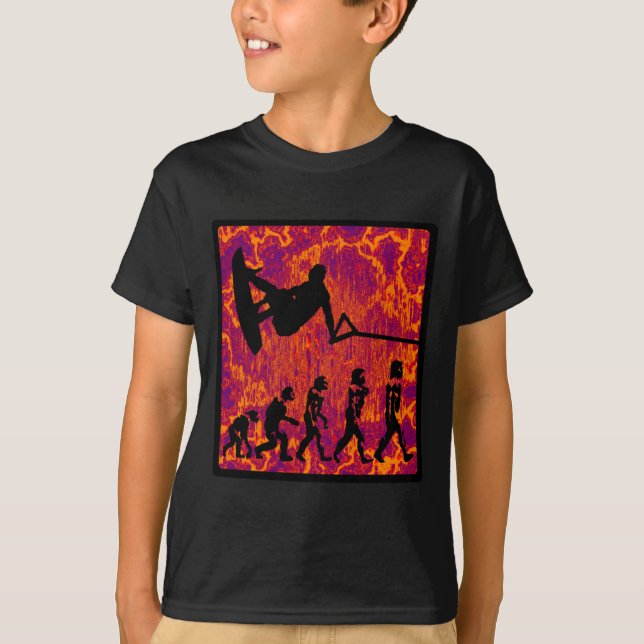 Wakeboard Dawn Progress T-Shirt (Front)