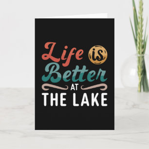 Wakeboard Life Is Better At The Lake Wakeboarding Card