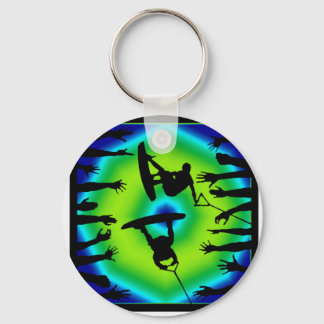 Wakeboard Mashed Mixes Key Ring