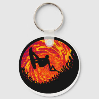 WAKEBOARD OVER SIGHTED KEY RING
