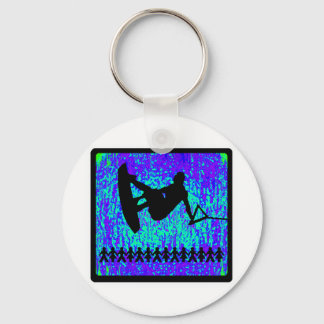 Wakeboard Simple Morning Key Ring
