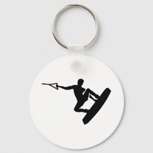 Wakeboarder Key Ring
