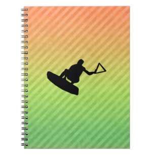 Wakeboarder Spiral Notebook