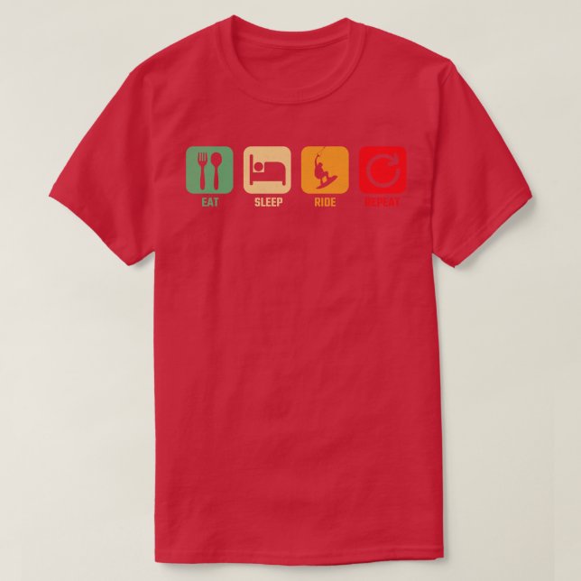 wakeboarding 1 T-Shirt (Design Front)