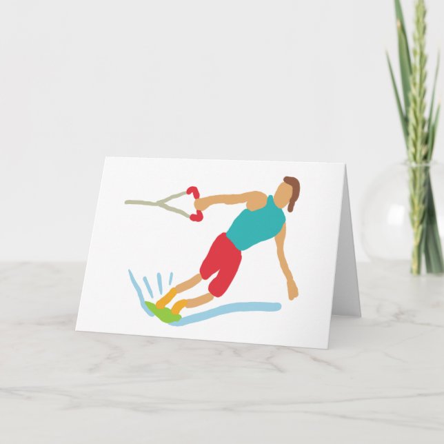 Wakeboarding Card (Front)