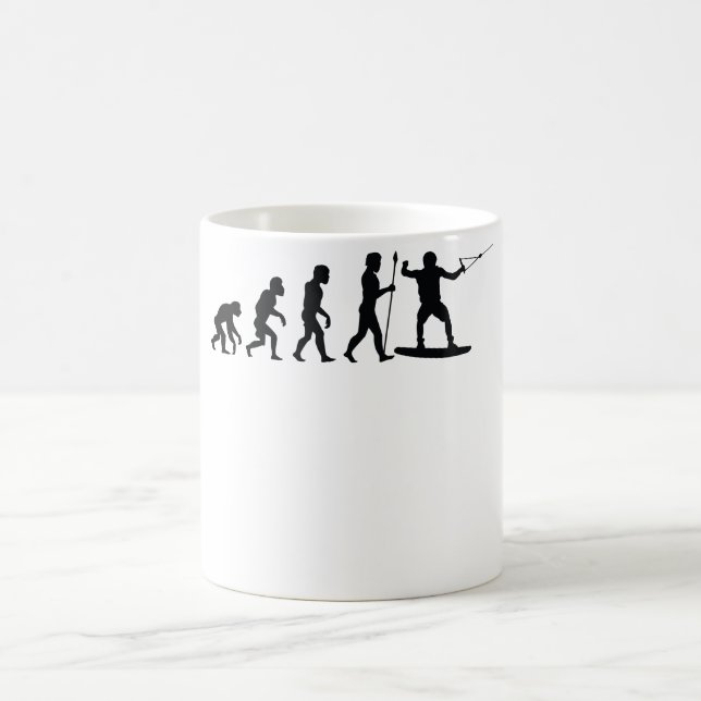 Wakeboarding Evolution Coffee Mug (Center)
