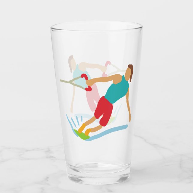 Wakeboarding Glass (Front)