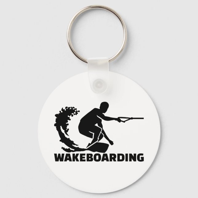 Wakeboarding Key Ring (Front)
