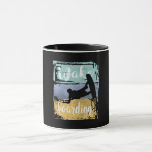 Wakeboarding Retro Wakeboarder Mug